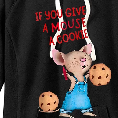 If You Give A Mouse A Cookie Costume Women's Fleece Hoodie