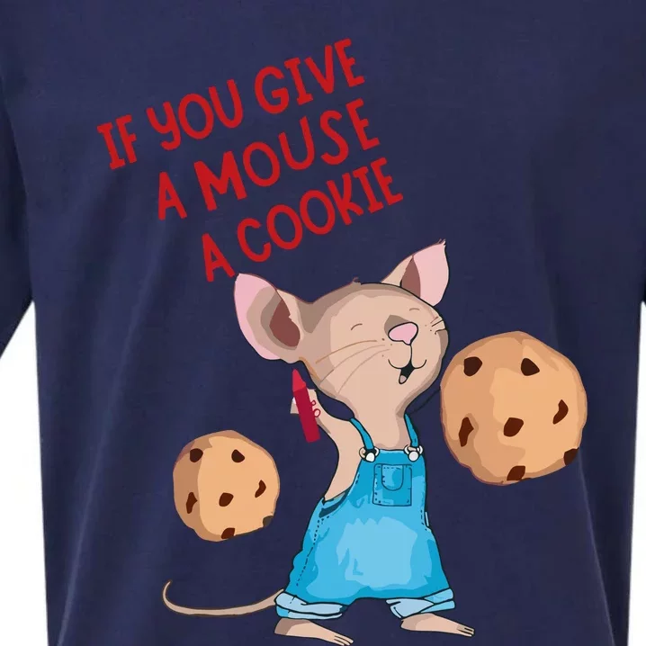 If You Give A Mouse A Cookie Sueded Cloud Jersey T-Shirt