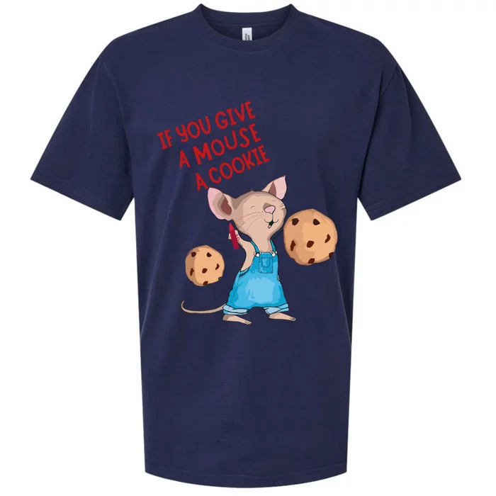 If You Give A Mouse A Cookie Sueded Cloud Jersey T-Shirt