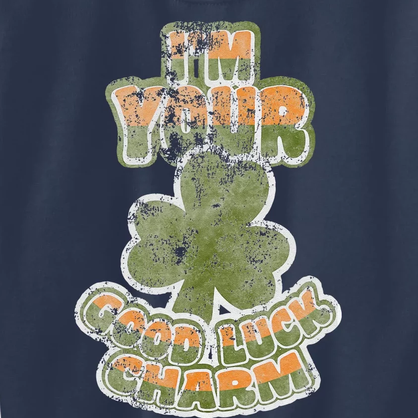 I'm Your Good Luck Charm Saint Patrick's Day Kids Sweatshirt