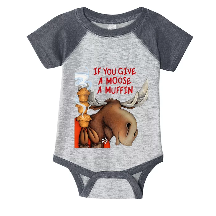 If You Give A Moose A Muffin Infant Baby Jersey Bodysuit