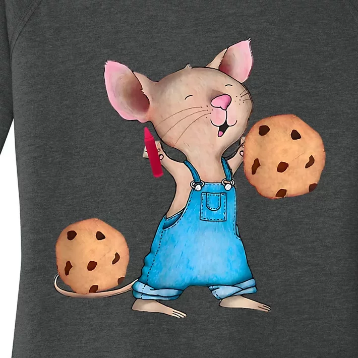 If You Give A Mouse A Cookie Costume Halloween Women's Perfect Tri Tunic Long Sleeve Shirt