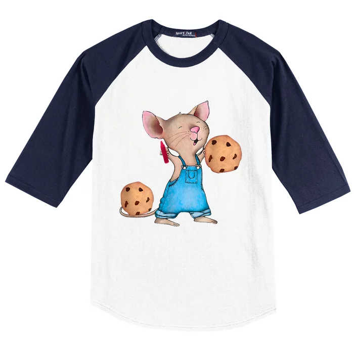 If You Give A Mouse A Cookie Costume Halloween Baseball Sleeve Shirt