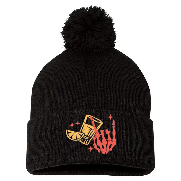 If YouRe Gonna Be Salty At Least Bring The Tequila Fun Pom Pom 12in Knit Beanie