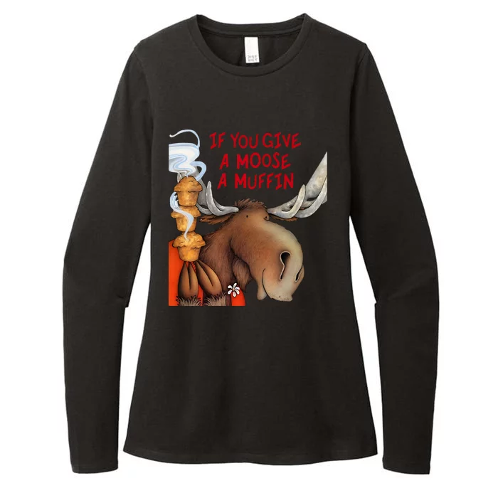 If You Give A Moose A Muffin Womens CVC Long Sleeve Shirt