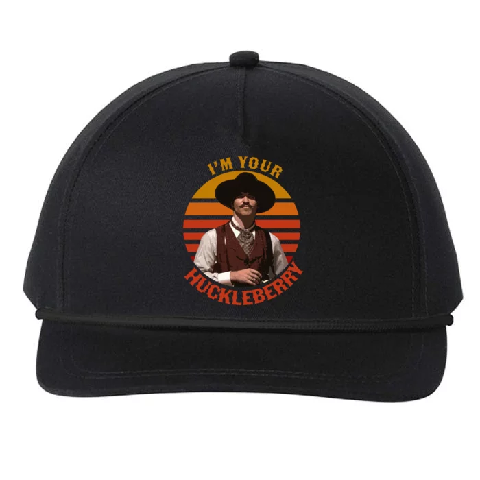 I'm Your Huckleberry Snapback Five-Panel Rope Hat