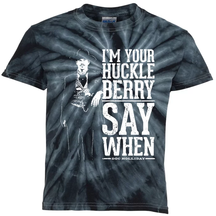 Say When, Doc Holiday Kids Tie-Dye T-Shirt