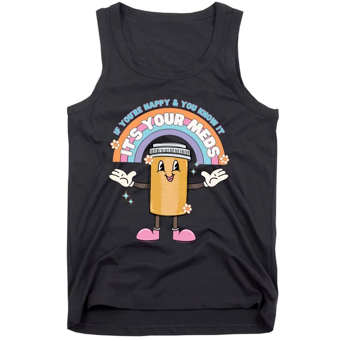 If Youre Happy And You Know It Nurse Tank Top