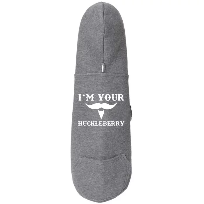 I'm Your Huckleberry Simple Design Doggie 3-End Fleece Hoodie