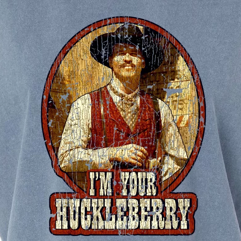 I'm Your Huckleberry Say When Doc Holiday Garment-Dyed Women's Muscle Tee