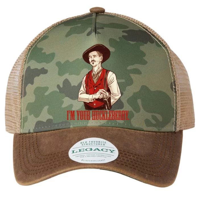 I'm Your Huckleberry Say When Doc Holiday Legacy Tie Dye Trucker Hat