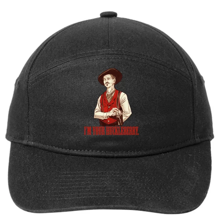 I'm Your Huckleberry Say When Doc Holiday 7-Panel Snapback Hat