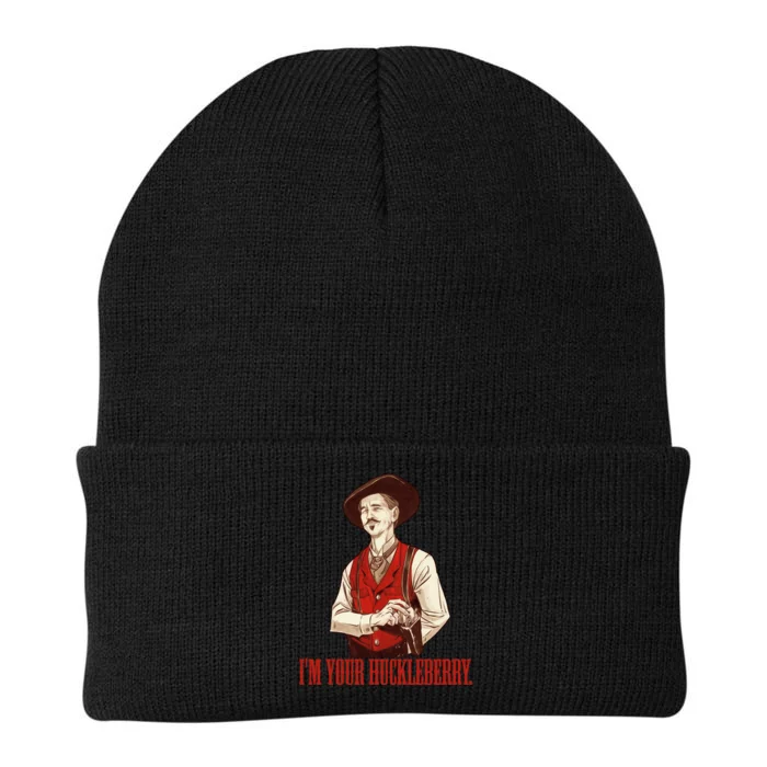 I'm Your Huckleberry Say When Doc Holiday Knit Cap Winter Beanie