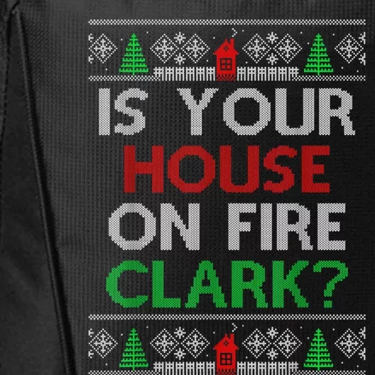 Is Your House On Fire Clark Christmas City Backpack