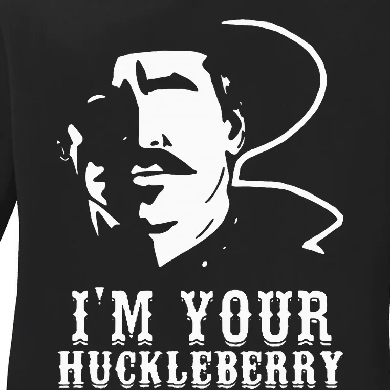 IM Your Huckleberry IM Your Huckleberry Ladies Long Sleeve Shirt