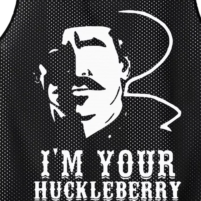 Im Your Huckleberry Mesh Reversible Basketball Jersey Tank