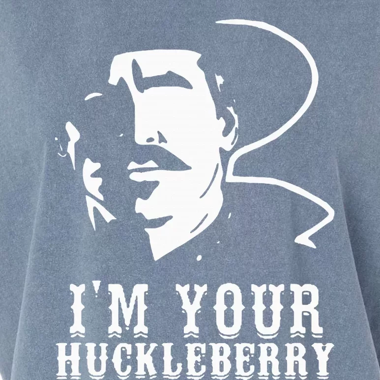 Im Your Huckleberry Garment-Dyed Women's Muscle Tee