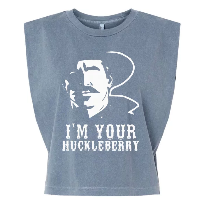 Im Your Huckleberry Garment-Dyed Women's Muscle Tee