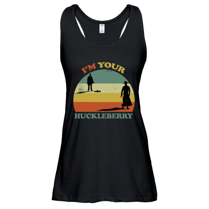 Im Your Huckleberry Im Your Huckleberry Ladies Essential Flowy Tank