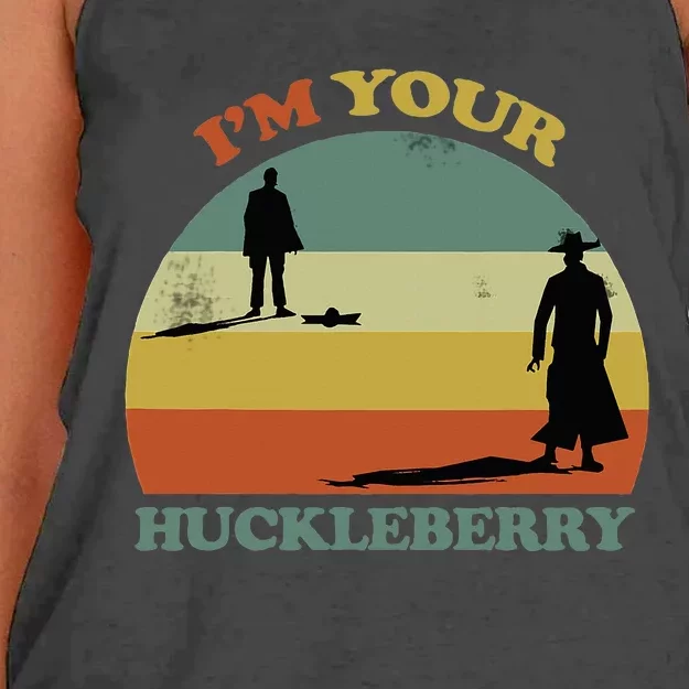 Im Your Huckleberry Im Your Huckleberry Women's Knotted Racerback Tank