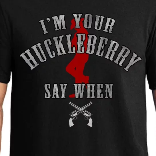 Im Your Huckleberry Say When Doc Holiday Pajama Set