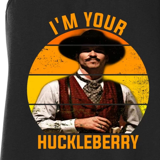 I'm Your Huckleberry Tombstone Women's Racerback Tank