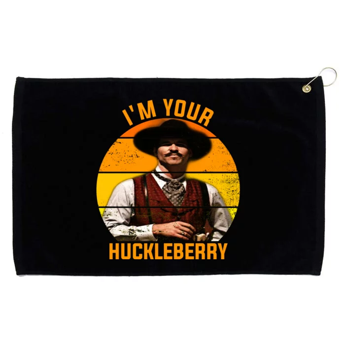 I'm Your Huckleberry Tombstone Grommeted Golf Towel