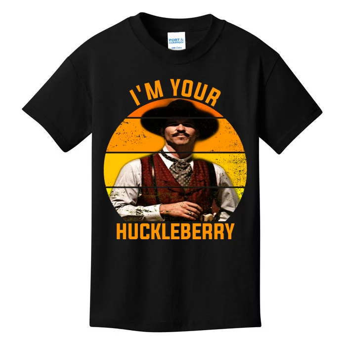 I'm Your Huckleberry Tombstone Kids T-Shirt