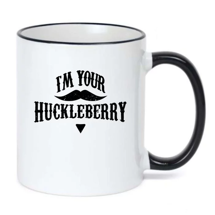 IM Your Huckleberry Tombstone Doc Holliday Parody Black Color Changing Mug