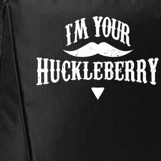 IM Your Huckleberry Tombstone Doc Holliday Parody City Backpack