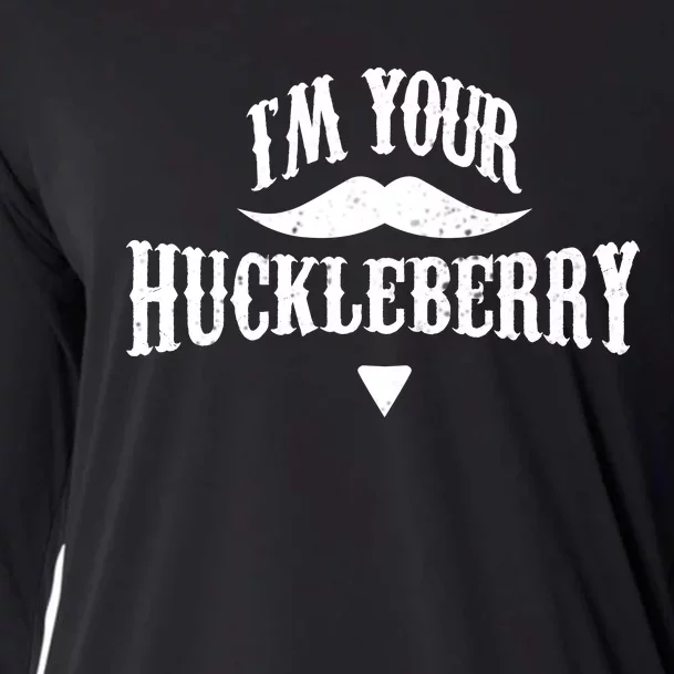 IM Your Huckleberry Tombstone Doc Holliday Parody Cooling Performance Long Sleeve Crew