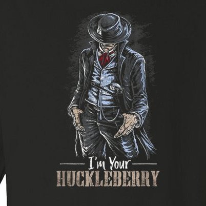 I'm Your Huckleberry Cowboy Quote And Funny Sayings Toddler Long Sleeve Shirt