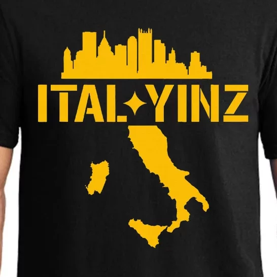 Ital Yinz Italian Pittsburgher Pajama Set