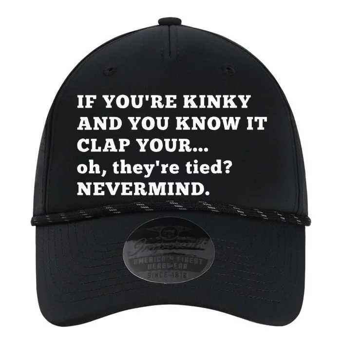 If YouRe Kinky Funny Kink Hotwife Swingers Bondage Bdsm Performance The Dyno Cap