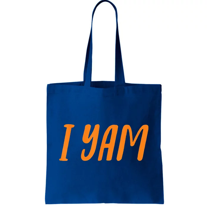 I yam my sweet potato for matching couple thanksgiving Tote Bag