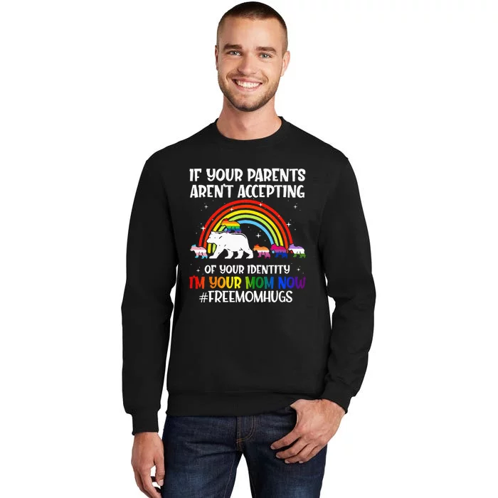 If Your Parents Arent Accepting Im Your Mom Now LGBT Flag Sweatshirt