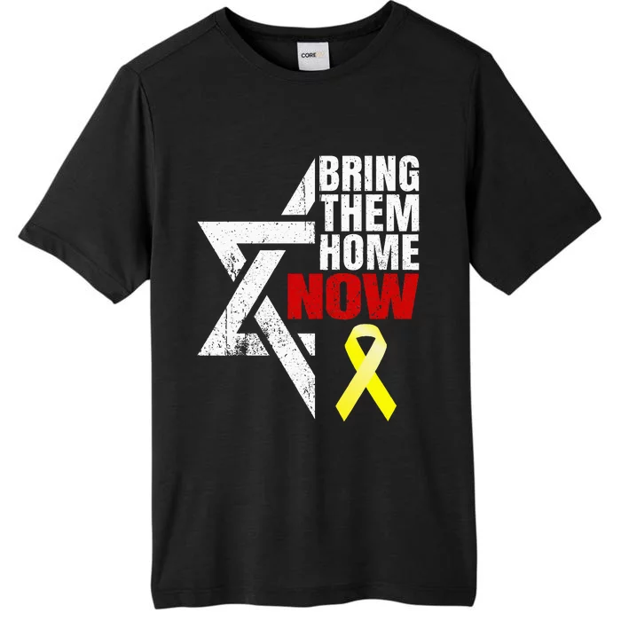 Israel Yellow Ribbon Symbol Bring Them Back Home Now ChromaSoft Performance T-Shirt