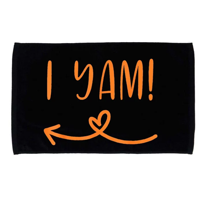 I Yam - She's my sweet potato Microfiber Hand Towel