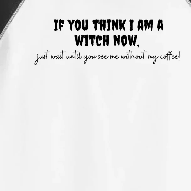 If You Think I Am A Witch Now Funny Humorous Halloween Gift Toddler Fine Jersey T-Shirt