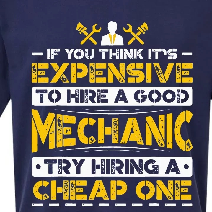 If You Think It's Expensive To Hire A Good Mechanic Sueded Cloud Jersey T-Shirt