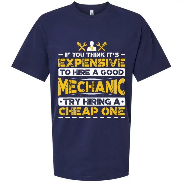 If You Think It's Expensive To Hire A Good Mechanic Sueded Cloud Jersey T-Shirt