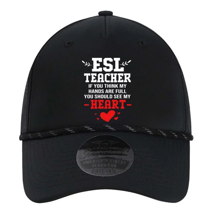 If You Think My Hands Are Full Esl Teacher Gift Performance The Dyno Cap