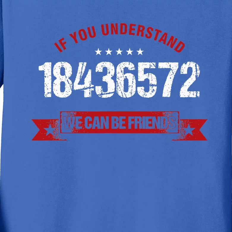 If You Understand 18436572 Mechanical Engineer Kids Long Sleeve Shirt