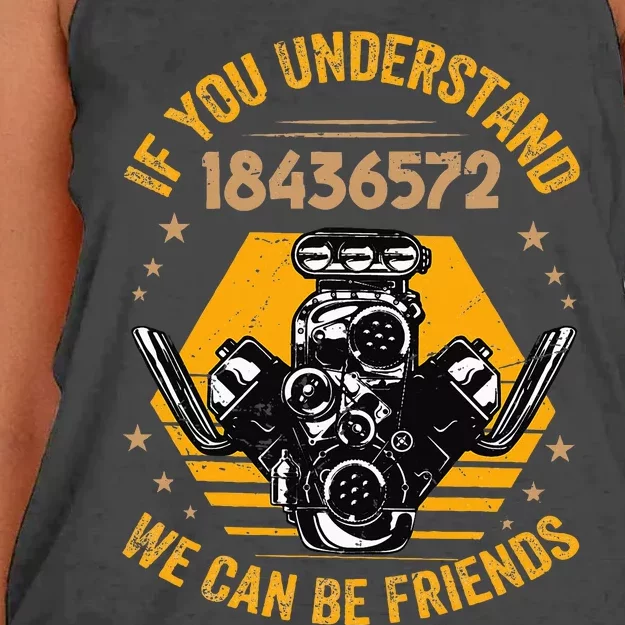 If You Understand 18436572 We Can Be Friends Women's Knotted Racerback Tank