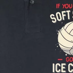 If You Wanted A Soft Serve Funny Girls Volleyball Softstyle Adult Sport Polo