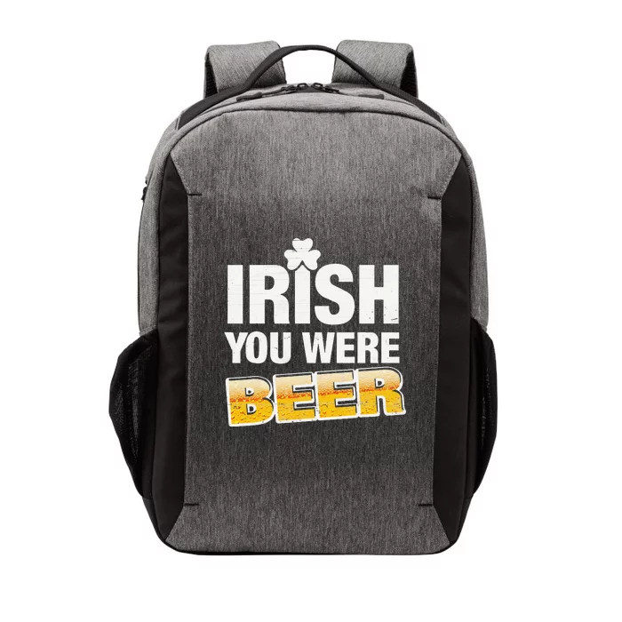 Irish You Were Beer Lover St Patrick Day Drinking Gifts Vector Backpack