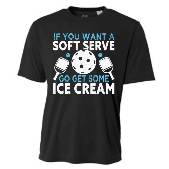 If you want a soft serve go get some Pickleball Cooling Performance Crew T-Shirt