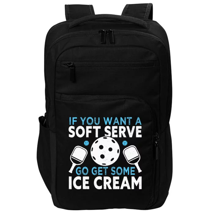 If you want a soft serve go get some Pickleball Impact Tech Backpack