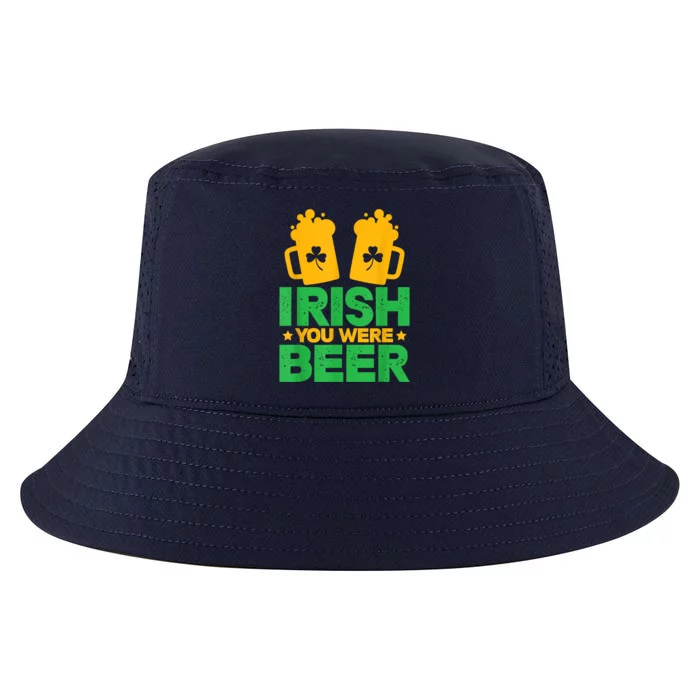 Irish You Were Beer St Patricks Day Shamrock's Irish Day Cool Comfort Performance Bucket Hat