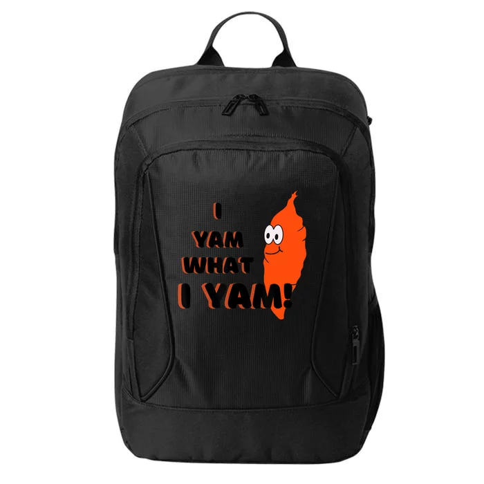 I Yam What I Yam Funny Yam City Backpack